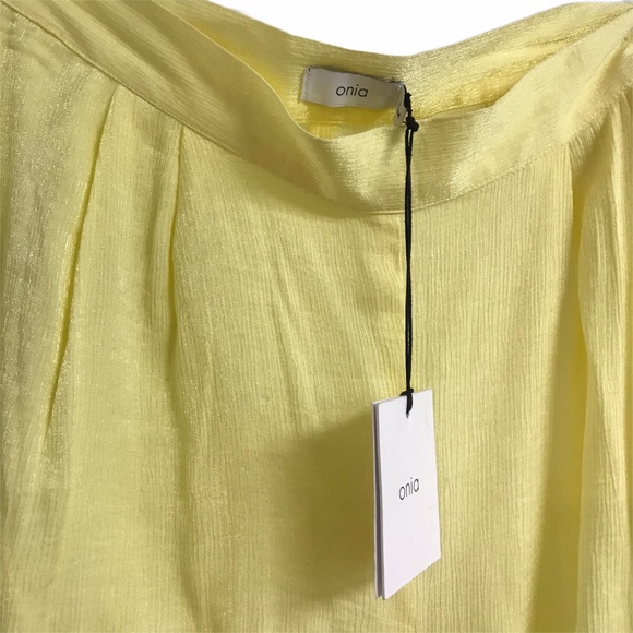 Onia Jodie High Waist Shimmer Cover-Up Pants NWT - Picture 5 of 9